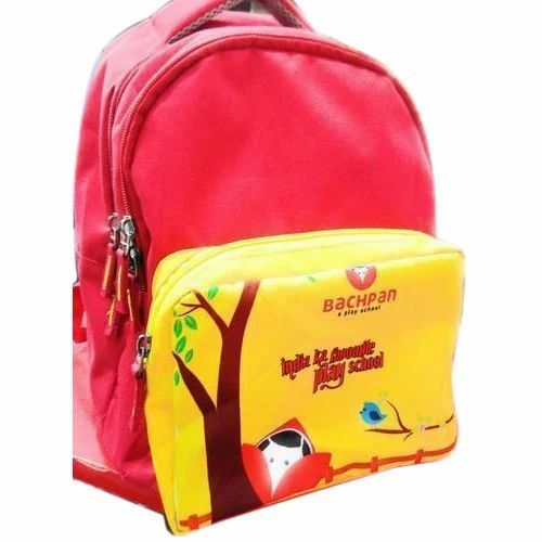Polyester Kids School Bag