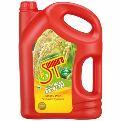 5 Litre Sunpure Rice Bran Oil
