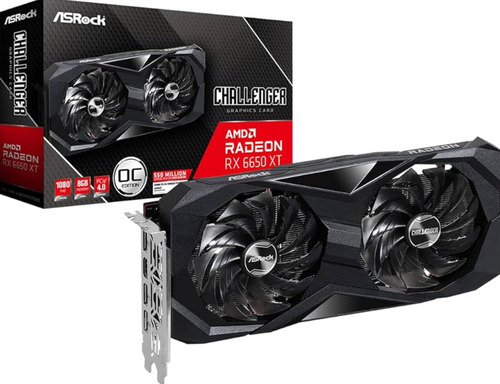 Asrock Radeon Rx 6650 Xt 8gb Oc Graphics Card