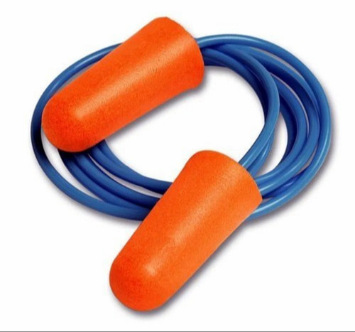 Blue And Orange Safety Ear Plug