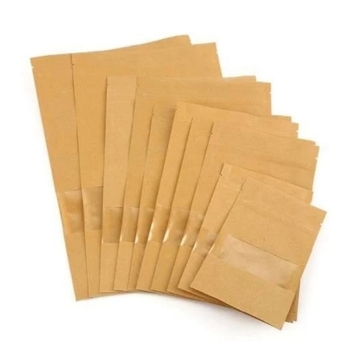 Brown Packaging Pouches