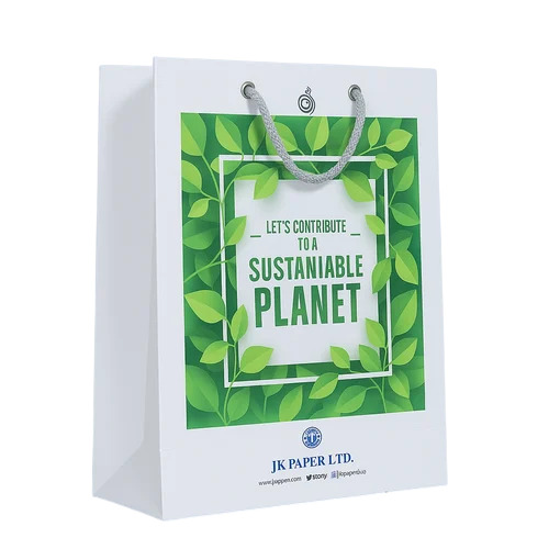 Green Premium Sbs Laminated Paper Bags