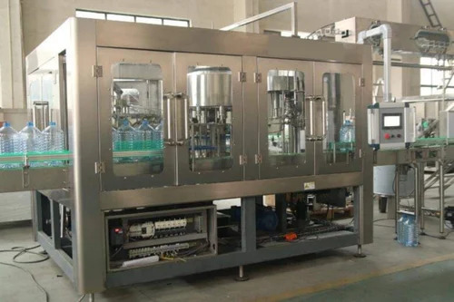 Mineral Water Bottle Packaging Plant - Material: Glass