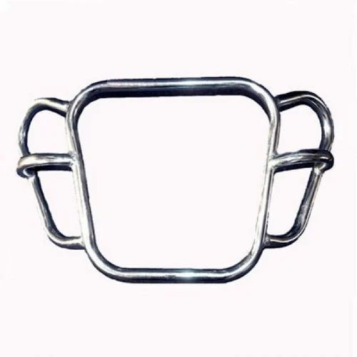 Silver Motorcycle Leg Guard