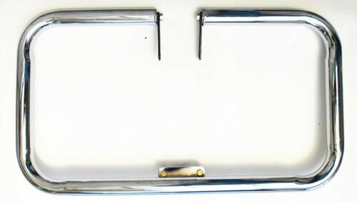 Two Wheeler Stainless Steel Shine Leg Guard