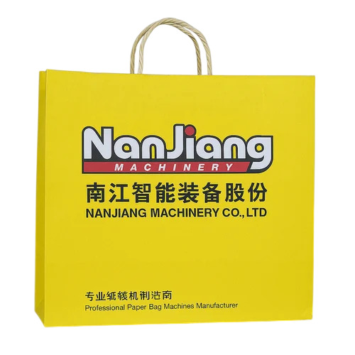 Yellow Bleach Kraft Paper Bag