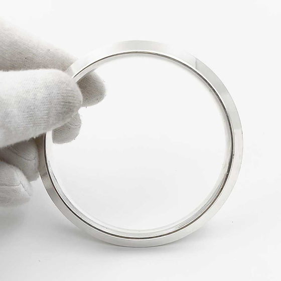Mens V Shape Plain Solid Silver Kada 100Gm - Jewelry Type: Bangles