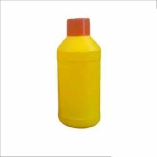 Yellow Chemical Bottle