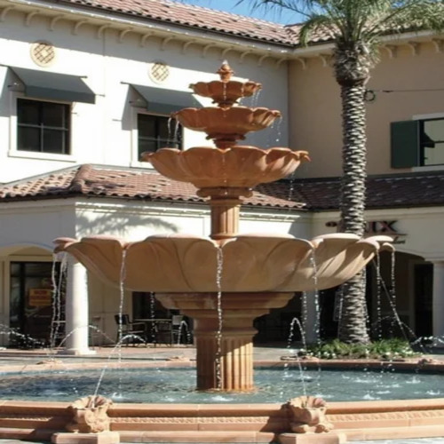 8 Feet Natural Stone Fountain