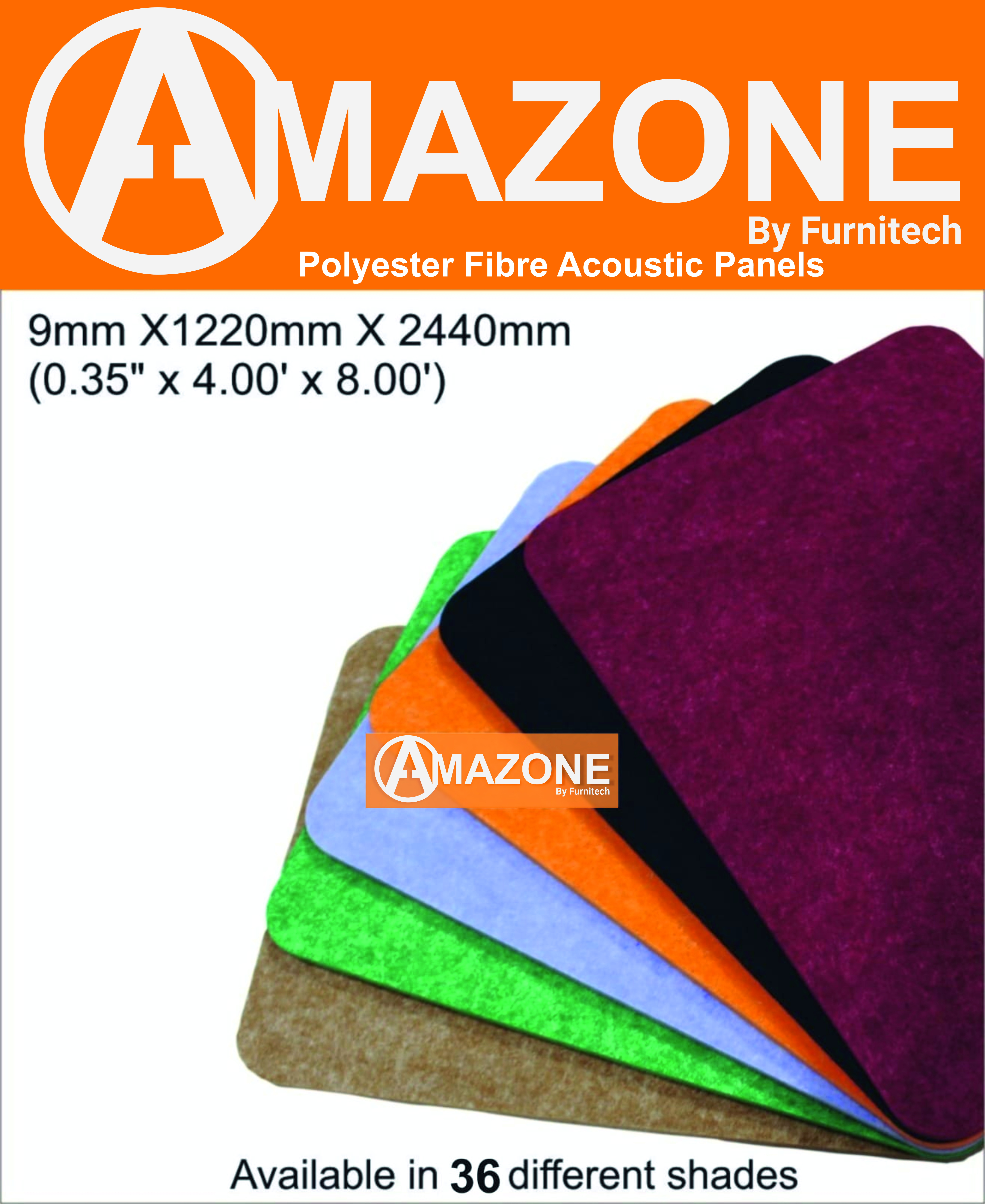 9Mm Polyester Fibre Acoustic Panels - Application: Construction Use
