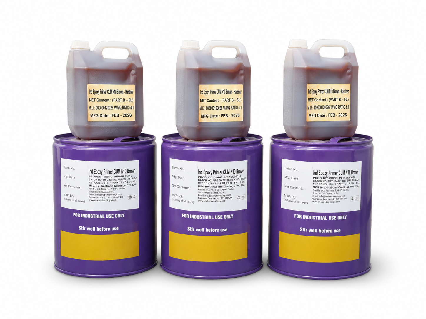 Addisons Brand Brown Epoxy Mio Primer - Weather Resistance: Yes