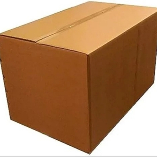 Brown Corrugated Box