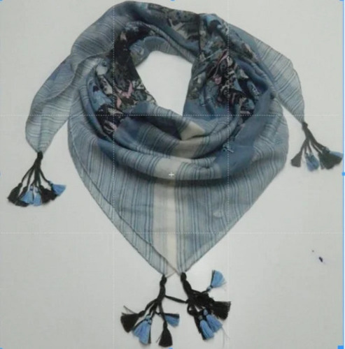 Cotton Fringe Scarf
