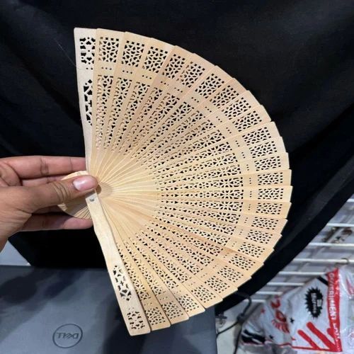 Foldable Wood Hand Fan
