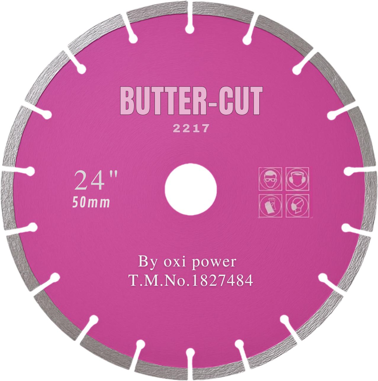 Granite Cutting Blade Butter Cut 24 Inch Bore Size 50mm