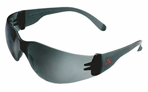 Industrial Safety Goggles - Polycarbonate, Standard, Black | Comfortable, Multiple Use, Box Packaging