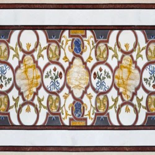 Marble Inlay Flooring