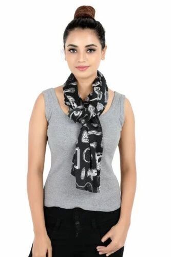Satin Silk Ladies Scarf
