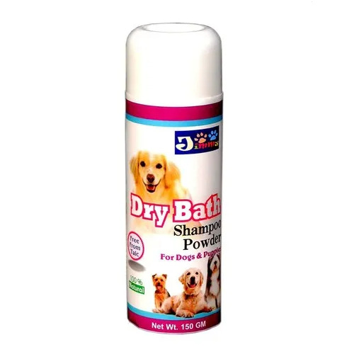 150g Dog Dry Bath Shampoo Powder