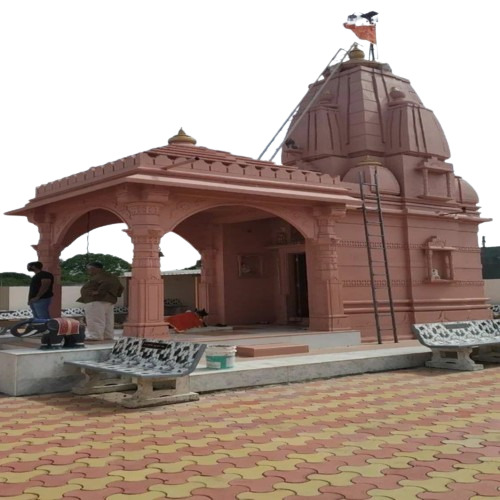 19 Feet Sandstone Outdoor Temple