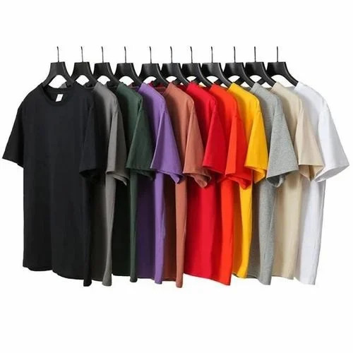 Cotton Plain Oversized T Shirt For Men 