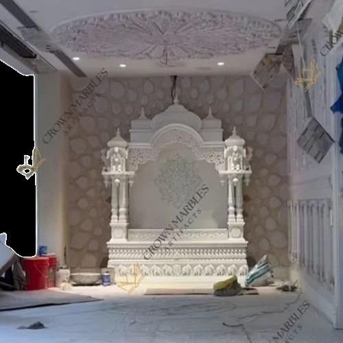 Designer White Marble Temple