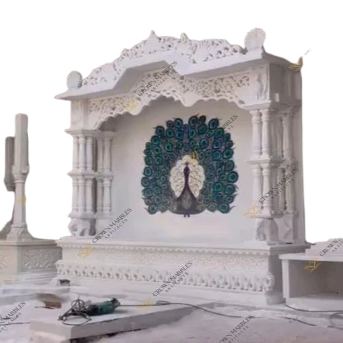 Green White Marble Temple