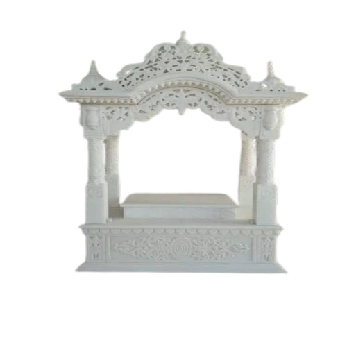 Indoor White Marble Temple