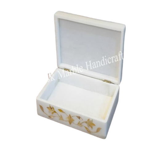 Marble Inlay Jewellery Box