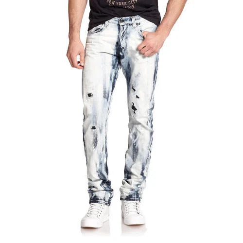 Bleached Out Denim Jeans