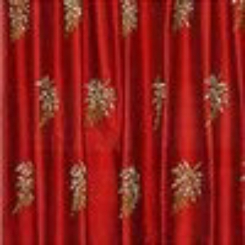 Embroidered Silk Fabric