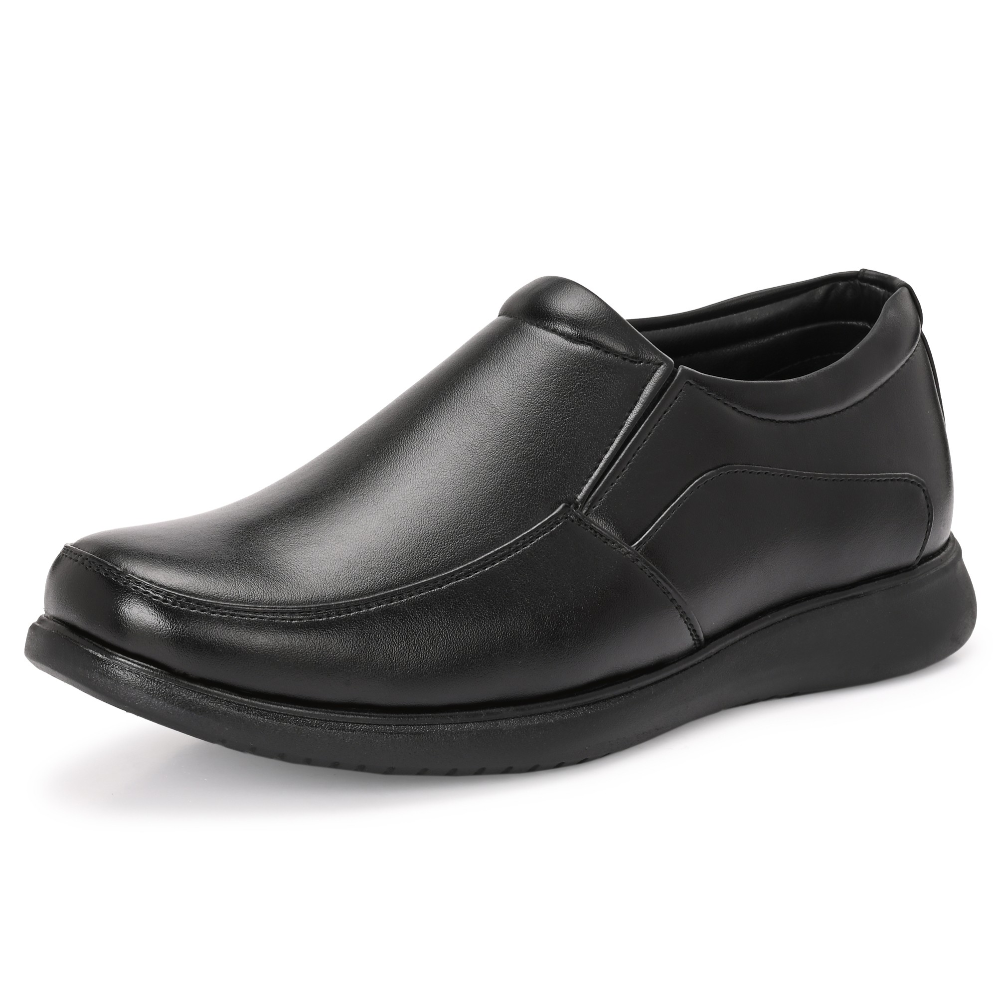 Jaction Crest Formal Shoes - Color: Black