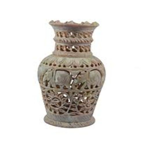 Marble Carving Flower Vase