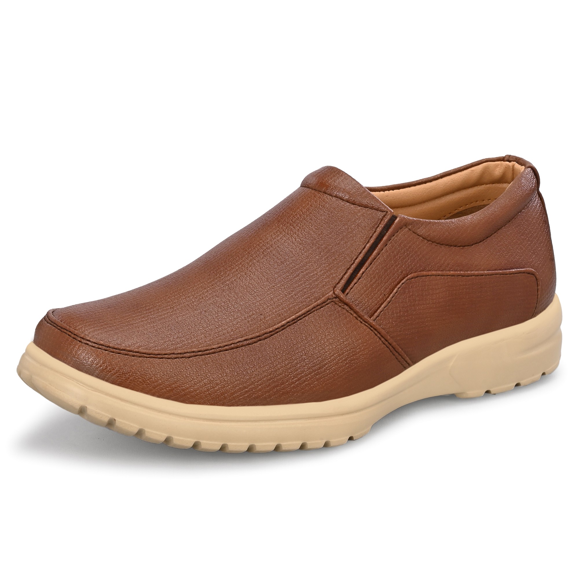 Mens Jaction Posco Casual Shoes - Color: Tan