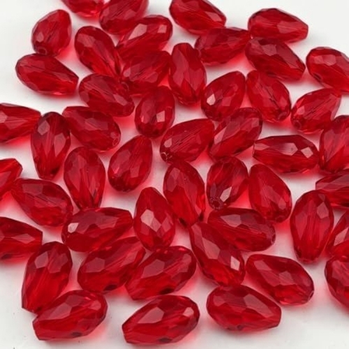 Red Chatham Gemstones - Design: Plain