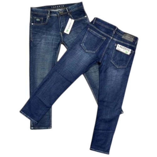 Regular Fit Plain Men Denim Jeans