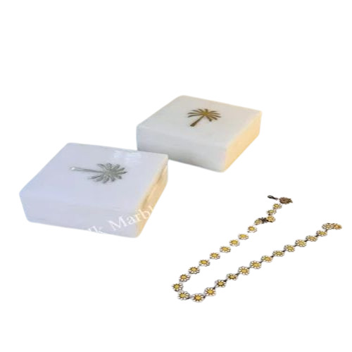 White Marble Jewellery Box