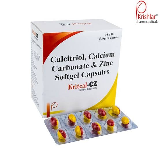 Calcium Carbonate Calcitriol Zinc Capsules - Brand Name: Calnist