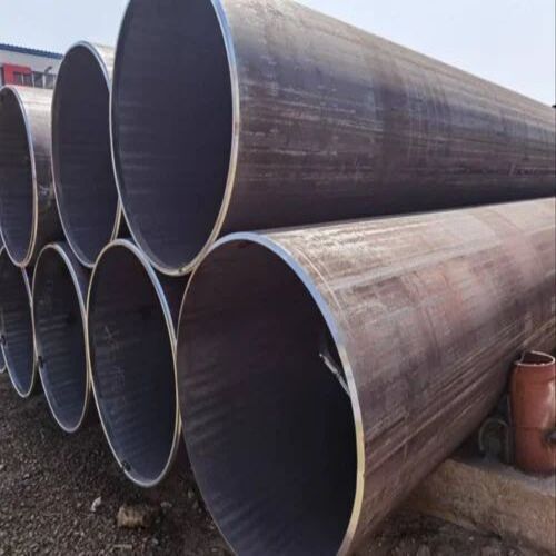 Industrial Mild Steel Big Pipes - Mild Steel 3 Inch x 6 Meter, Polished Finish | Durable, High Strength, Rust Proof