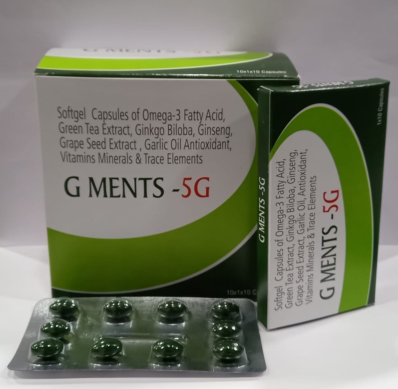 Omega 3 Fatty Acids Green Tea - Brand Name: Veniga-4G
