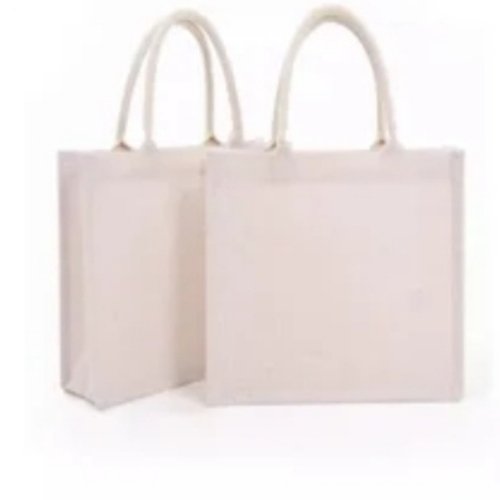 Tear Resistant White Jute Bag