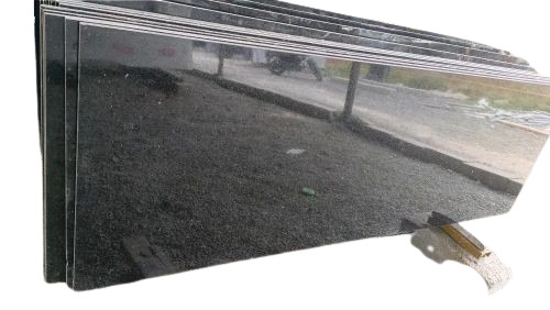 18mm Black Galaxy Polished Granite Slab