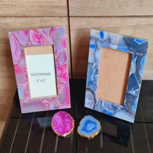 Agate Stone Photo Frame