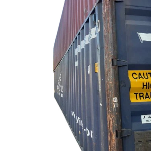Blue Shipping Containers