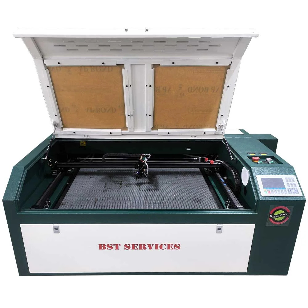 Bst 810B Pro Rd 100W Laser Cutting Machine With Chiller (2*3Ft) 6090 - Dimension (L*W*H): 140*97 Centimeter (Cm)