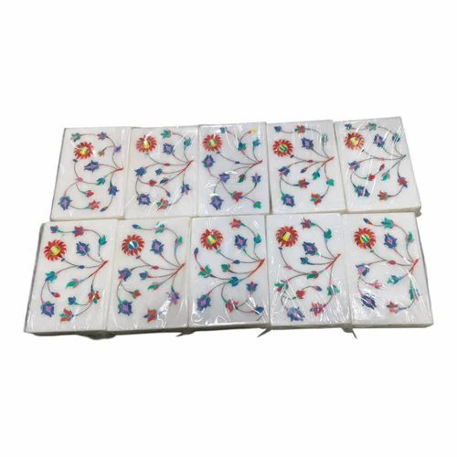 Marble Inlay Jewellery Box