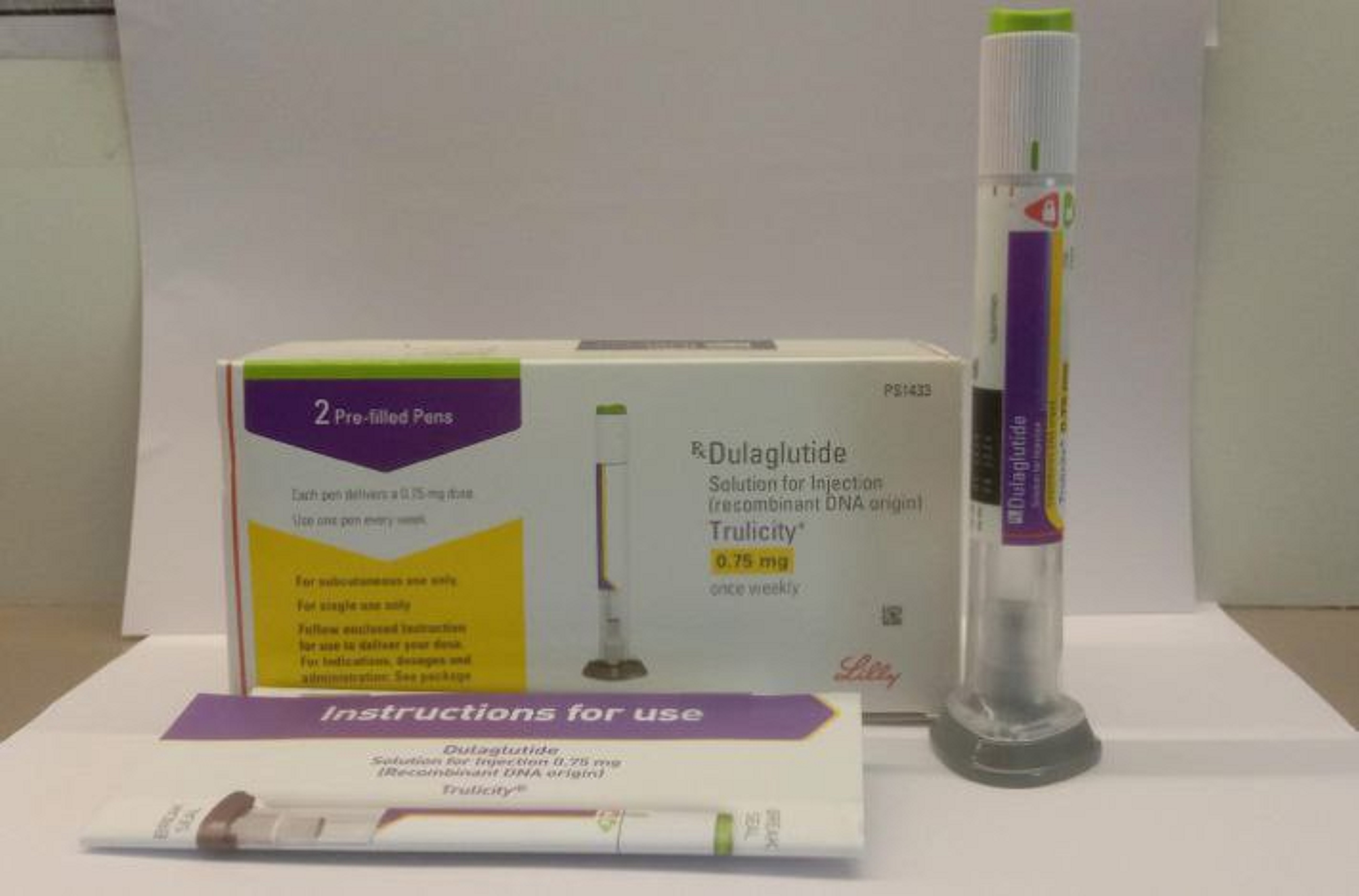Trulicity 0.75Mg. It Is Used To Treat Type 2 Diabetes. - Dosage Form: Injection