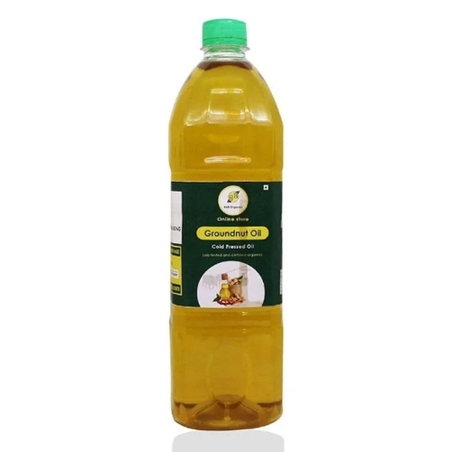 100% Pure Cold Pressed Groundnut Oil