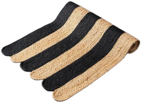 21x17 Inch Braided Jute Rug