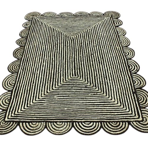 26x18 Inch Braided Jute Rug